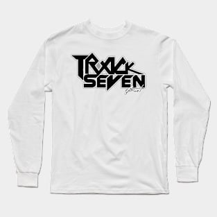 Throwback Track Seven Band Black Logo Long Sleeve T-Shirt